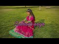 Salaam aaya dance cover | Soft rajputi dance | Krishna Soni