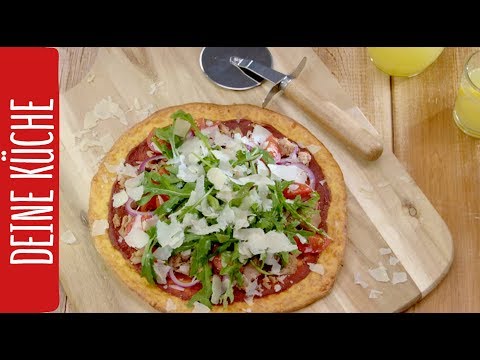 Low Carb Pizza mit Thunfisch – kalorienbewusst und lecker 🍕 | REWE Deine Küche