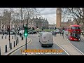 London Landmarks Traffic Bus Route 24 From Southwest To Northwest Upper Deck Point Of View