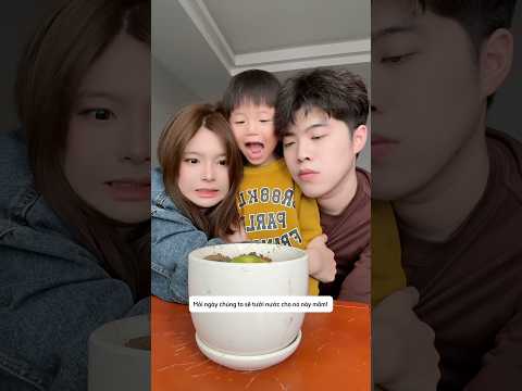 Gia đình hài hước trồng loại quả kì lạ #shorts