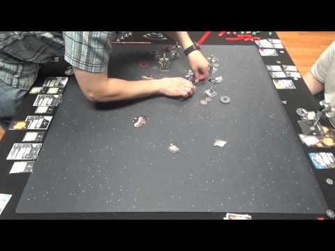 X-Wing Battle Report Rebel Swarm vs Tie Interceptors & Firespray