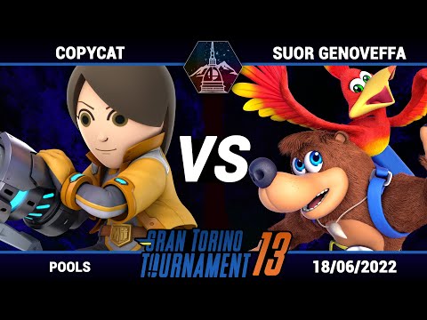 Gran Torino Tournament 13 - Copycat (Mii Gunner) VS Suor Genoveffa (Banjo & Kazooie) - Pools