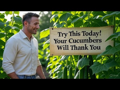 The Ultimate DIY Solution To Revive Sick Cucumbers and Keep Them Producing All Season