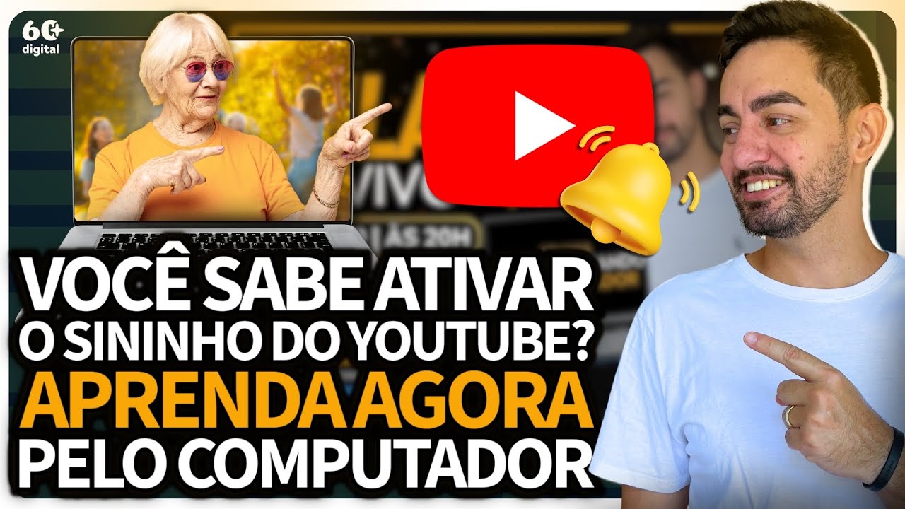 COMO ATIVAR NOTIFICAÇÕES DE VÍDEO DO YOUTUBE PELO COMPUTADOR?
