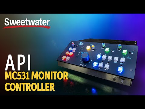 API MC531 - Console Style Monitor Control for Pro and Home Studios