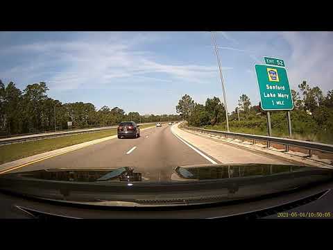 Driving from Goldenrod, Winter Park FL to Jollibee Jacksonville Florida