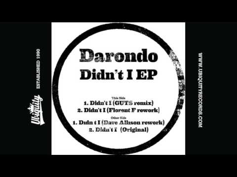Darondo (feat. Dave Allison): Didn't I (Dave Allison Rework)