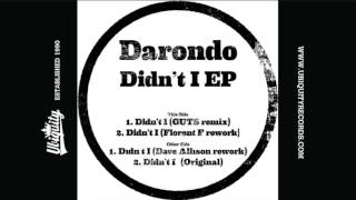Darondo (feat. Dave Allison): Didn't I (Dave Allison Rework)