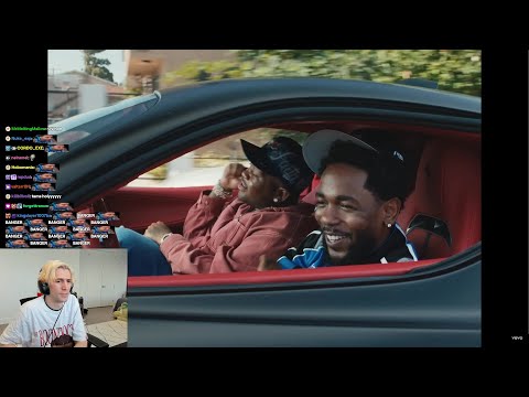 xQc reacts to Kendrick Lamar - Not Like Us (Official Music Video)