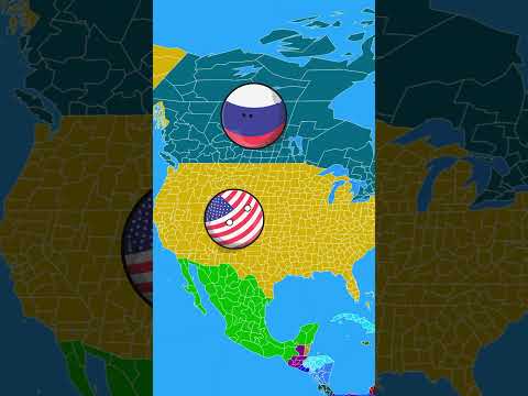 What if Russia and Canada Switch🔁 their places?