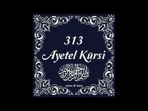 Ne muradın varsa hasıl olur Allah'ın izniyle 💗 313 Ayetel Kürsi