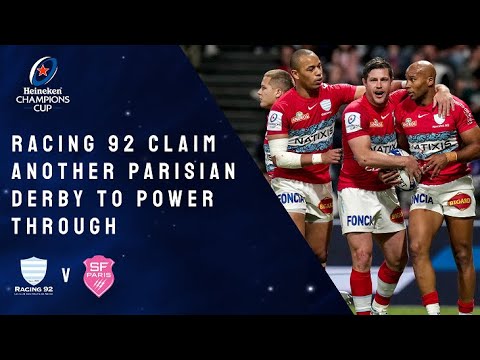 Highlights - Racing 92 v Stade Francais Paris - Round of 16 │Heineken Champions Cup Rugby 2021/22