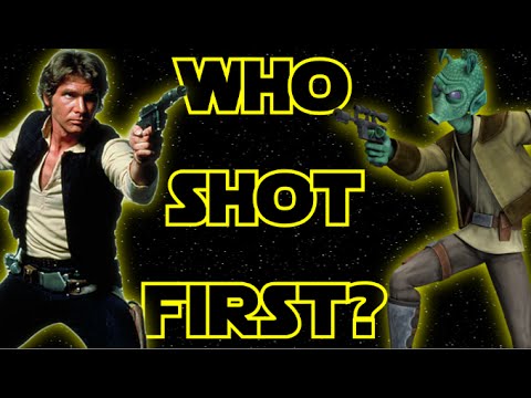 Did Han or Greedo Shoot First? - Star Wars FAQ Video