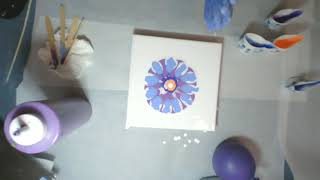 Water Balloon Dip Acrylic Painting - #YT100 - #LibbyCrockerPoppins