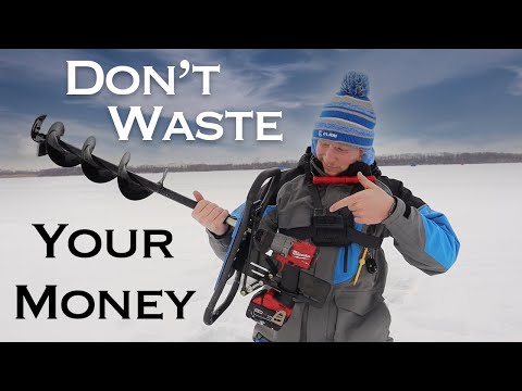 Clam Auger Plate Review (Milwaukee M18 Fuel Drill)