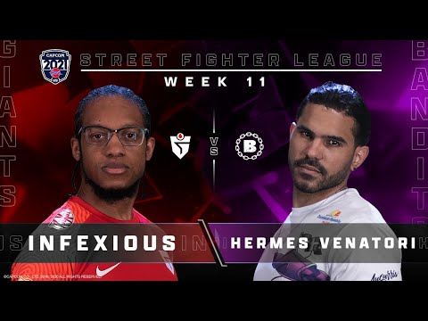 Infexious (Zeku) vs. Hermes Venatori (Cammy) - Bo3 - Street Fighter League Pro-US Season 4 Week 11