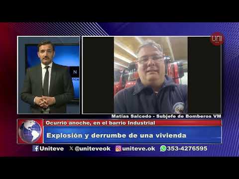 Explosión y derrumbe de una vivienda