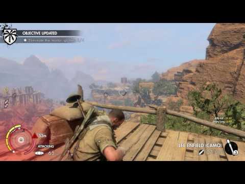 Sniper Elite 3 - Save Churchill Part 3: Confrontation Playthrough w/ Benderbot! Pt 1