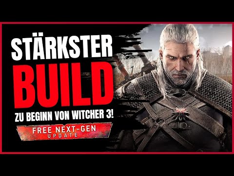 Extremely strong right from the start! Witcher 3's best build at the beginning!
