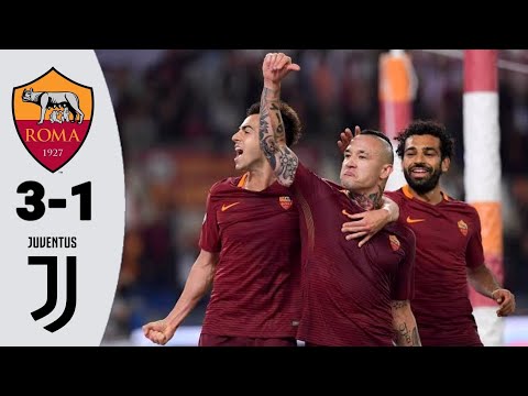 Roma vs Juventus 3-1 | Extended Highlight and goals [Serie A 2016/17]