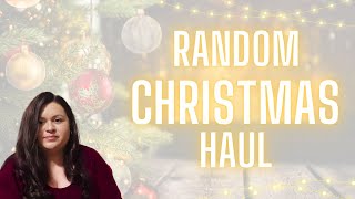 2024 RANDOM CHRISTMAS HAUL || WRAPPING, GINGERBREAD HOUSES, & MORE || DOLLAR TREE, FIVE BELOW & MORE