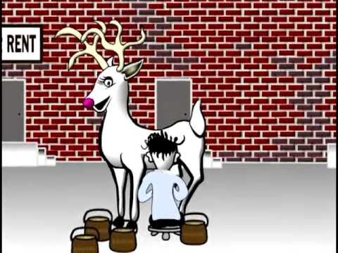 Milking a Mythical Nogdeer for Eggnog - Pizza Parlor Pizza