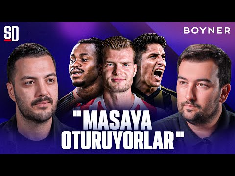“OYUNCUNUN MENAJERİ İSTANBUL’A GELDİ” Sörloth, Alvarez, Lookman, Oosterwolde, Yusuf Demir, Esposito