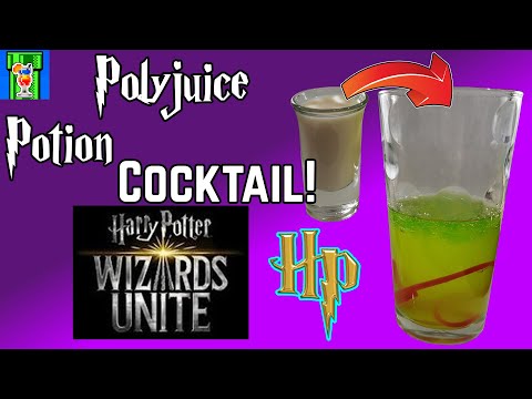 Polyjuice Potion Recipe | Harry Potter Wizards Unite Game Cocktail!