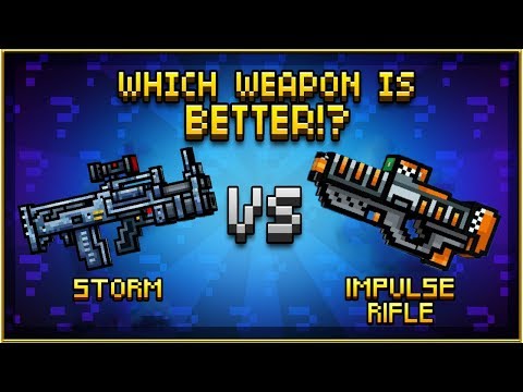 Storm VS Impulse Rifle - Pixel Gun 3D