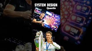 System Design Interview Question #systemdesign #backend #kafka #cristianoronaldo #javascript #coding