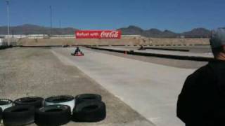 preview picture of video 'Karl Las Vegas CR125 Shifter Kart S03 T1.MOV'