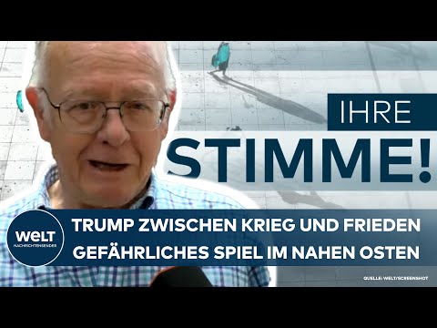 KRIEG IN NAHOST: Heilsbringer oder Blender? Trumps neuer Kurs im Krisengebiet