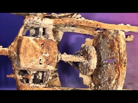 Rusty Antique lce Crusher Machine Restoration& Testing