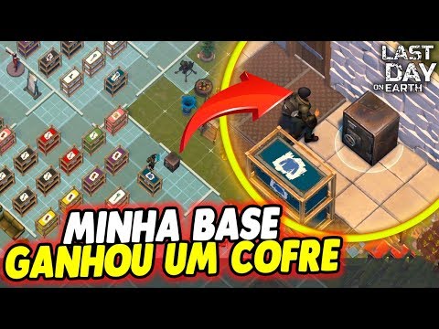 MINHA BASE GANHOU UM COFRE - Last Day On Earth