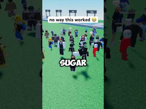 they left so fast 😂 #roblox #funny #trolling #growagarden #comedy #gaming