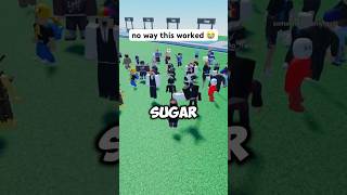 they left so fast 😂 #roblox #funny #trolling #growagarden #comedy #gaming