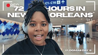 New Orleans Travel Vlog, Thanksgiving Edition | Vlogmas Day 8 2025