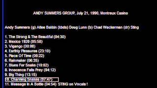 ANDY SUMMERS GROUP - Charming Snakes (Montreux, 21-07-1990 Casino)