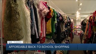 Second-hand items may help you save on back-to-school clothes