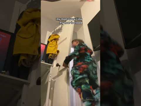 My mom every time my door is closed #funny #relatable #real #true #memes #memesvideo #memeshorts