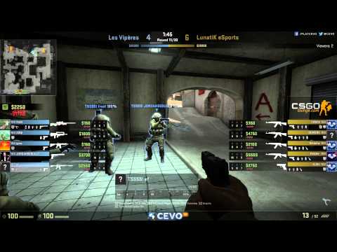 Les Viperes vs LunatiK - Game 1 - MLG XGames Qualifier #1 - NA Round of 16