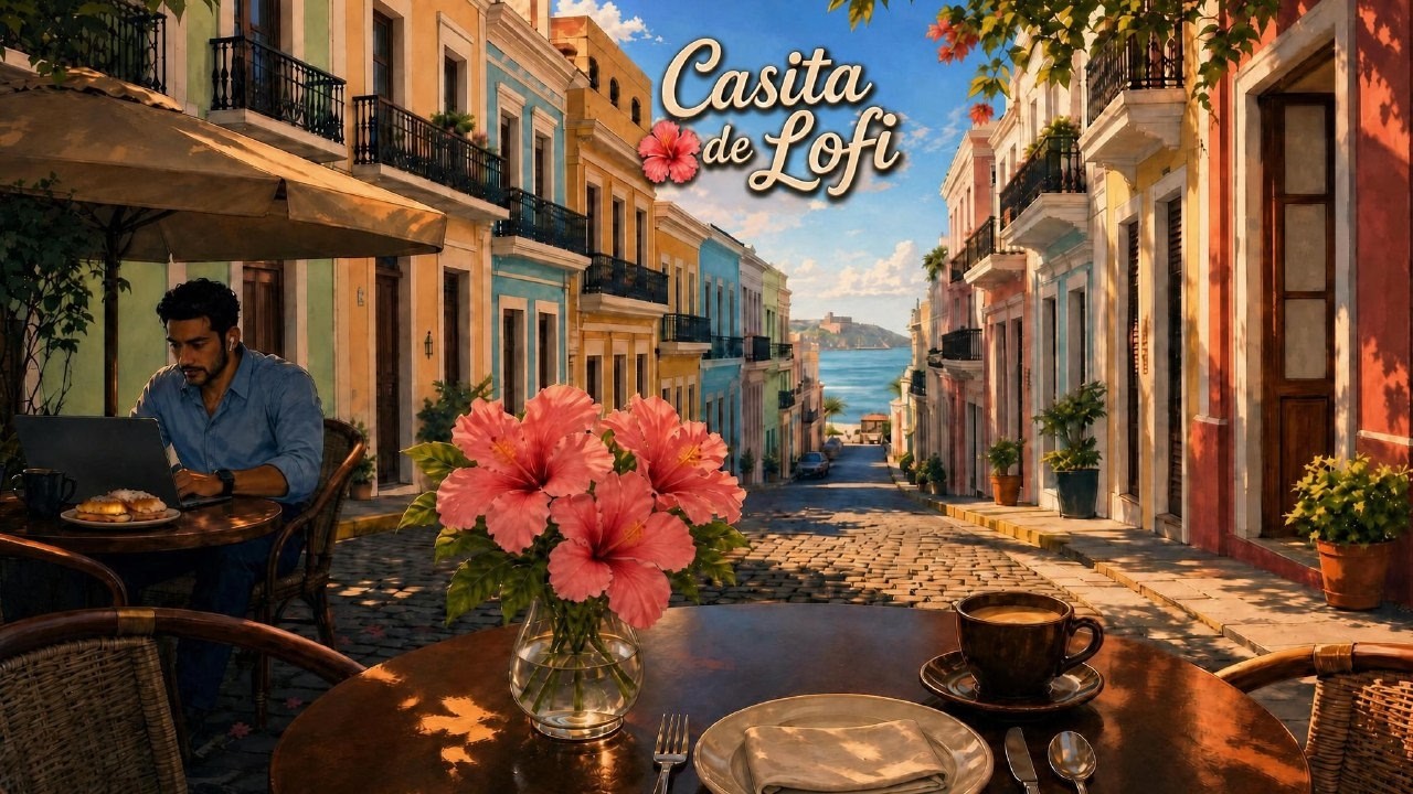 Nico’s Café Focus ☕️ Puerto Rican Hip-hop Lofi Beats to Study / Work / Relax