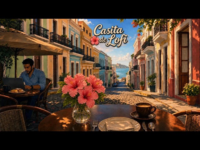 Nico’s Café Focus ☕️ Puerto Rican Hip-hop Lofi Beats to Study / Work / Relax