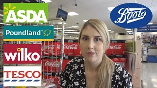 BARGAINS AT ASDA POUNDLAND BOOTS WILKO AND TESCO!