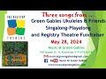 Green Gables Ukuleles & Friend - 3 Songs Sampler - May 28-24 @ Registry Theatre, Kitchener, Ontario