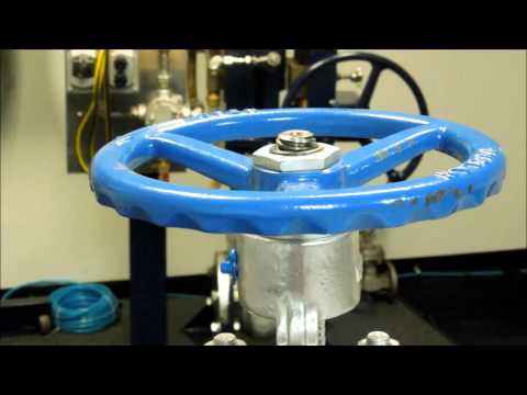 Part of a video titled Measuring a Gate Valve - YouTube