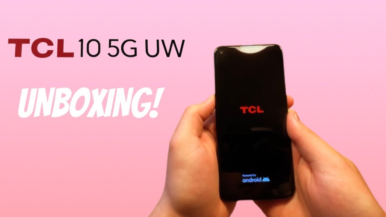 TCL 10 5G UW Unboxing