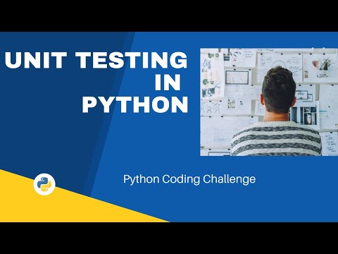 Writing Unittest In Python Python Coding Challenge Beginners Tutorial