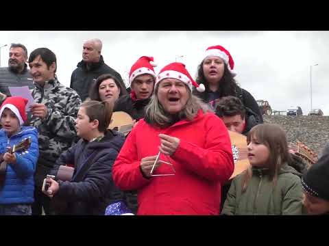 Κάλαντα στο φράγμα Ιασίου Εβρένου Κιζαρίου συμμετοχή Silkhouse Galopoulos