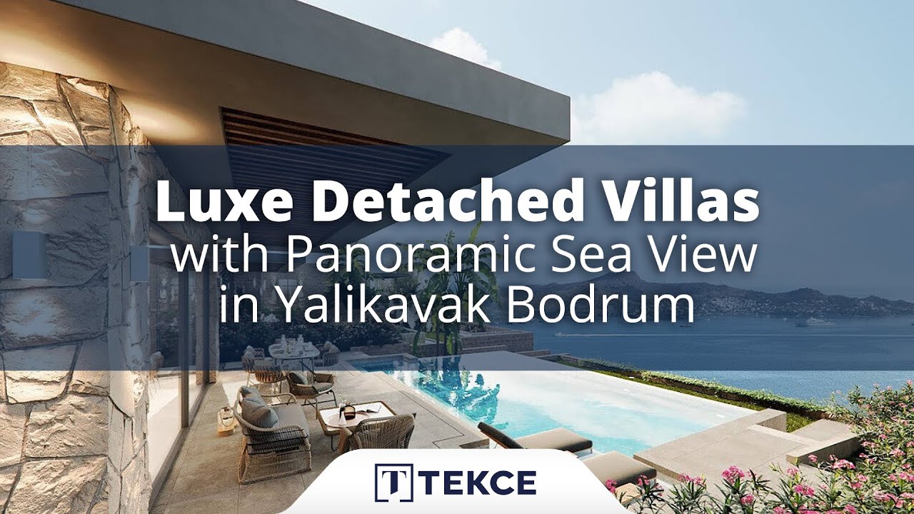 Villas Individuelles Vue Imprenable sur Mer et Marina à Bodrum